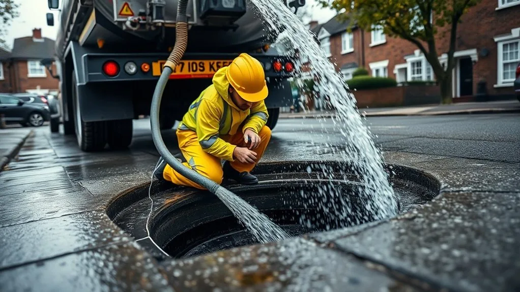Drain Cleaning in Gravesend | High-Pressure Jetting & Rodding